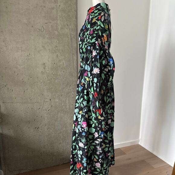 Sheridan French THE EVERY BODY DRESS IN ONYX WILDFLOWER - Picture 4 of 7